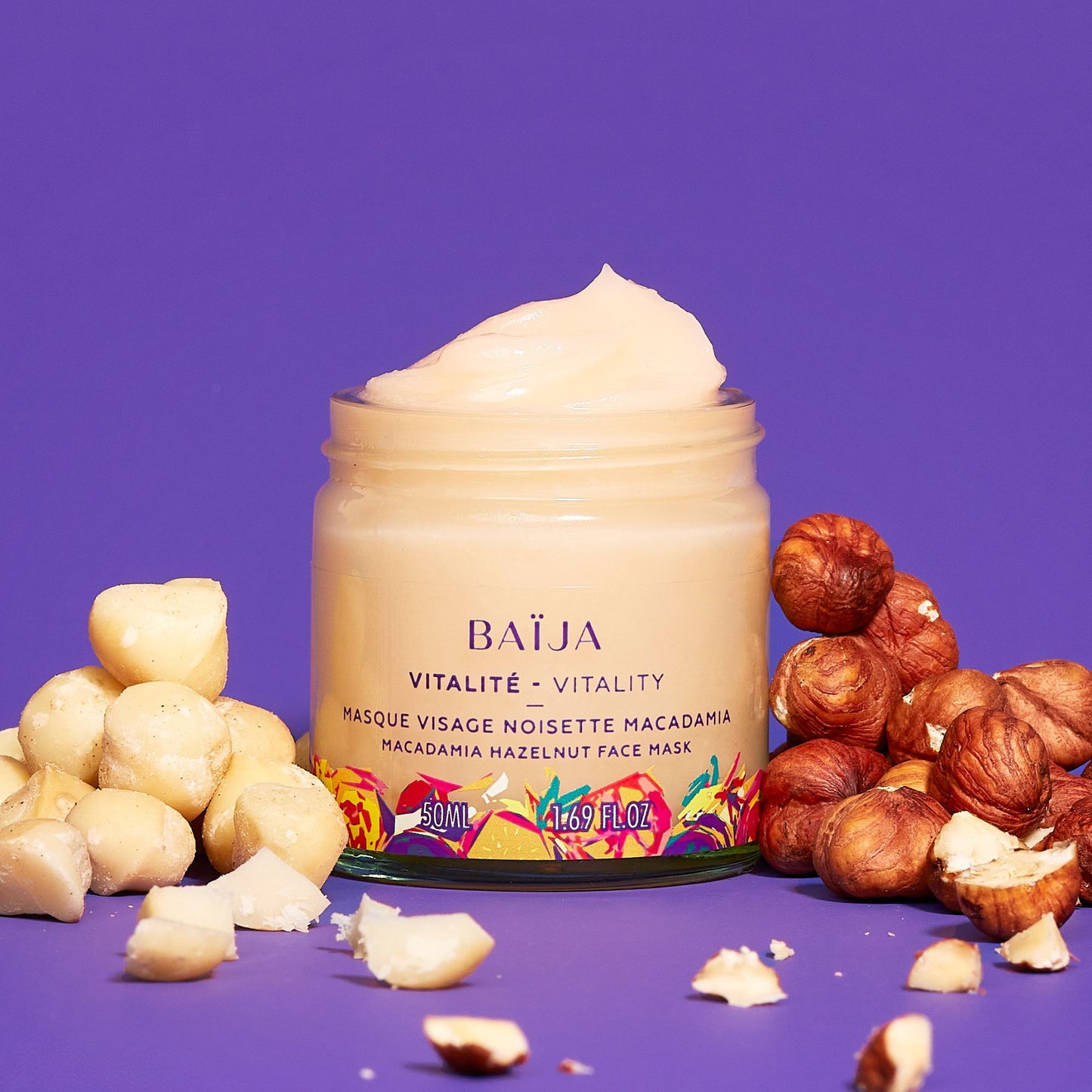 Face Mask Vitality Macadamia Hazelnut (50ml)