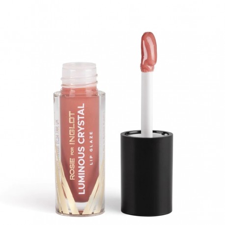Rosie For Inglot Luminous Crystal Lip Glaze Luminous Apricot 02