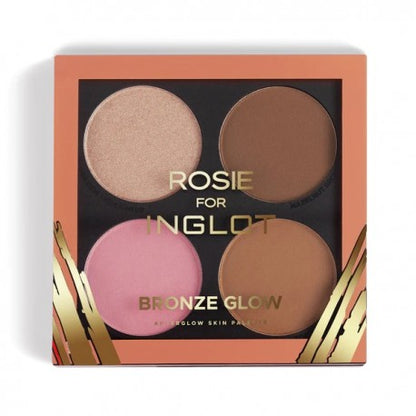 Rosie For Inglot Bronze Glow Afterglow Skin Palette