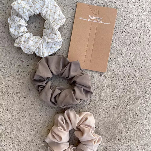 Hårscrunchies 3-Pack